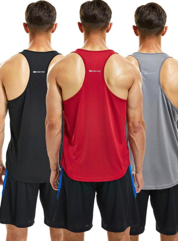 Round Neck Sports Racerback Tank Top